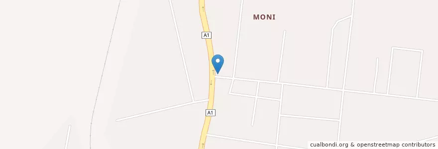 Mapa de ubicacion de Garbadrome en Ivoorkust, Abidjan, Abobo.
