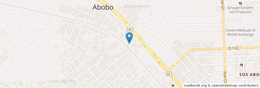 Mapa de ubicacion de Garbadrome en ساحل العاج, أبيدجان, أبوبو.