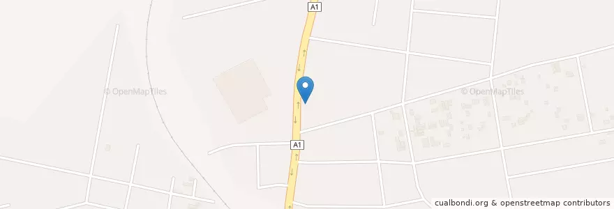 Mapa de ubicacion de Kiosque Diaby Et Frères en Кот-Д’Ивуар, Абиджан, Abobo.