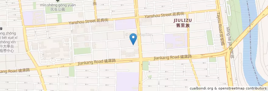 Mapa de ubicacion de Mico Coffee en Taiwan, 新北市, Taipé, 松山區.