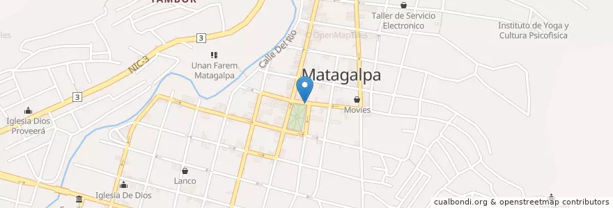 Mapa de ubicacion de Chile Picante en ニカラグア, マタガルパ県, Matagalpa (Municipio).