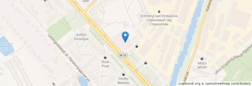 Mapa de ubicacion de Take and Wake en Rusland, Centraal Federaal District, Oblast Moskou, Городской Округ Солнечногорск.