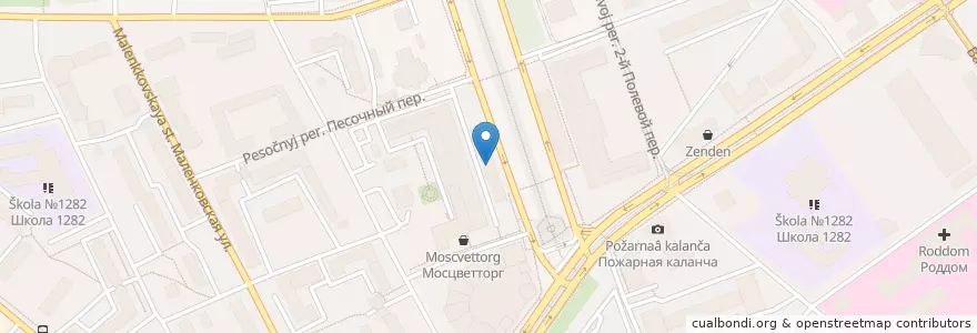 Mapa de ubicacion de Take and wake en Rússia, Distrito Federal Central, Москва, Восточный Административный Округ, Район Сокольники.