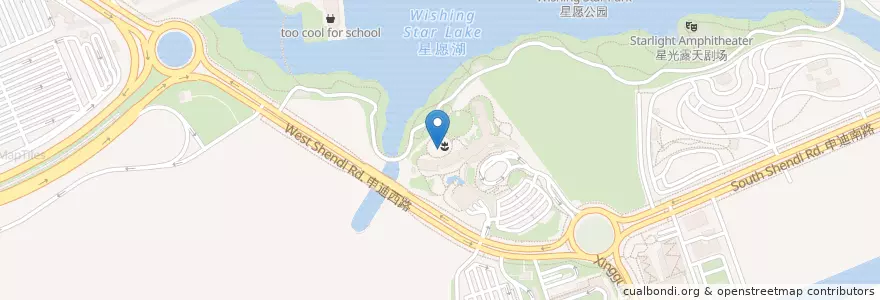 Mapa de ubicacion de Disney en China, Shanghai, 浦东新区.