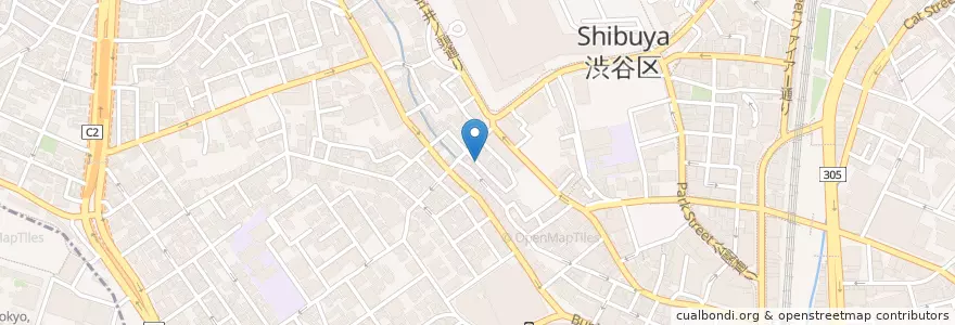 Mapa de ubicacion de チャングミ en Japonya, 東京都, 渋谷区.