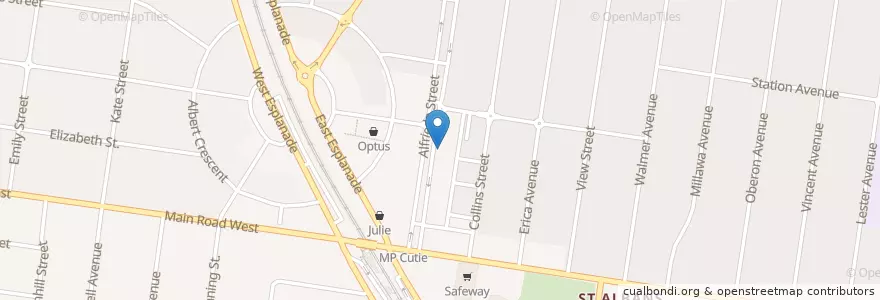 Mapa de ubicacion de Dr Anh en Australia, Victoria, City Of Brimbank.