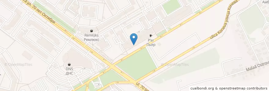 Mapa de ubicacion de London Pub en Rusland, Federaal District Siberië, Омская Область, Омский Район, Городской Округ Омск.