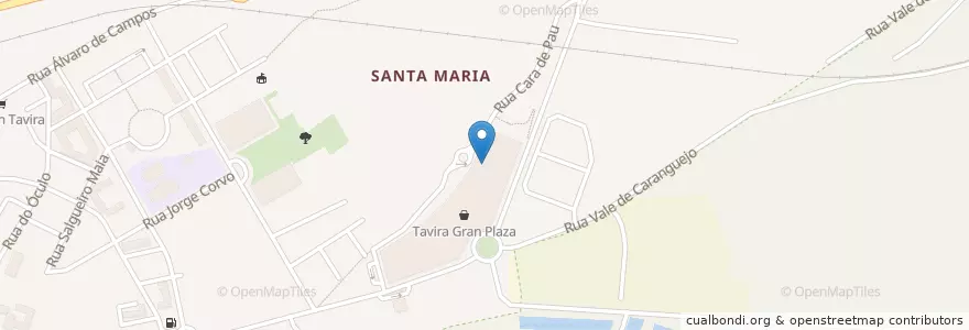 Mapa de ubicacion de Black Angus en Portekiz, Algarve, Algarve, Faro, Tavira, Tavira.