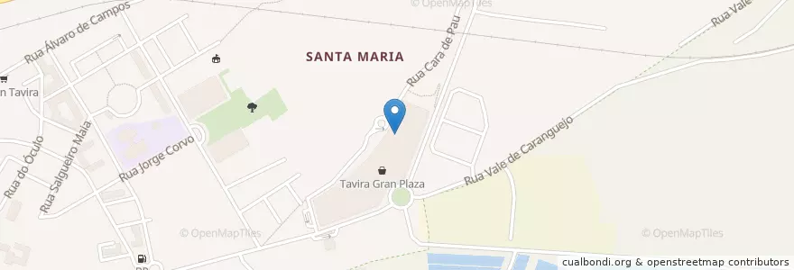 Mapa de ubicacion de Döner Kebap en 포르투갈, Algarve, Algarve, Faro, Tavira, Tavira.