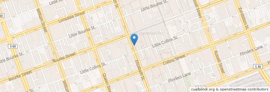 Mapa de ubicacion de Nationwide Foreign Exchange en Australia, Victoria, City Of Melbourne.