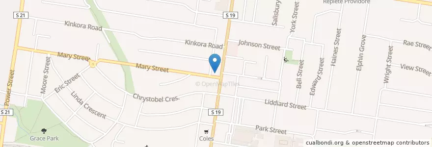 Mapa de ubicacion de Pulse Pharmacy en 오스트레일리아, Victoria, City Of Boroondara.