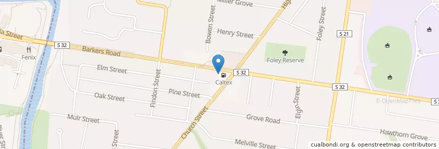 Mapa de ubicacion de My Chemist en Austrália, Victoria, City Of Boroondara.