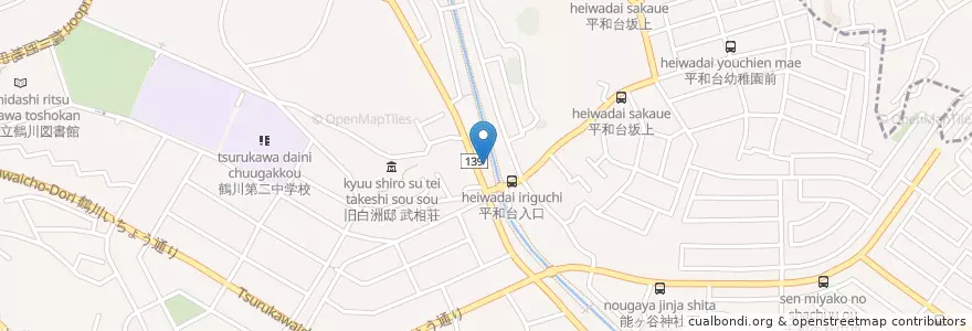 Mapa de ubicacion de モスバーガー en 日本, 东京都/東京都, 町田市.