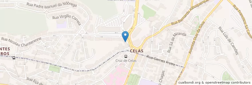 Mapa de ubicacion de Chez Louise en Portugal, Centro, Baixo Mondego, Coímbra, Coímbra, Santo António Dos Olivais.