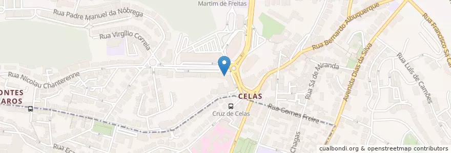 Mapa de ubicacion de Ecomédica en Portugal, Centro, Baixo Mondego, Coimbra, Coimbra, Santo António Dos Olivais.