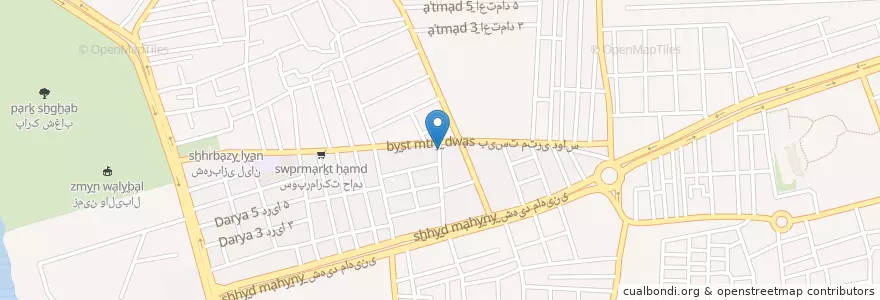 Mapa de ubicacion de تصفیه آب شیرینه en 이란, استان بوشهر, شهرستان بوشهر, بخش مرکزی شهرستان بوشهر, دهستان حومه بوشهر, بوشهر.