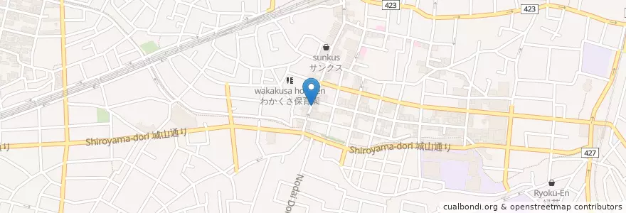 Mapa de ubicacion de らーめん せい家 経堂店 en 日本, 東京都, 世田谷区.