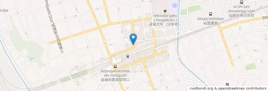 Mapa de ubicacion de ニイナ薬局 en Japan, Tokio, 世田谷区.