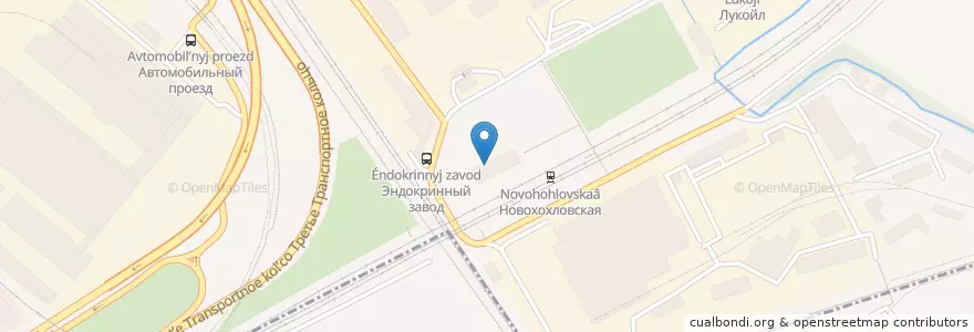 Mapa de ubicacion de Экспрессо en Russia, Central Federal District, Moscow, South-Eastern Administrative Okrug.