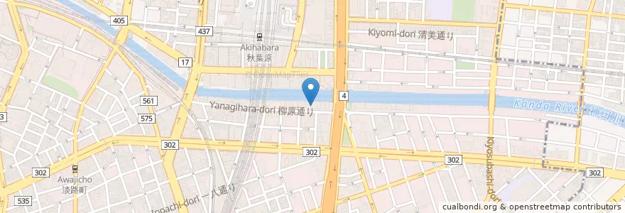 Mapa de ubicacion de ジョナサン en 日本, 東京都, 千代田区.