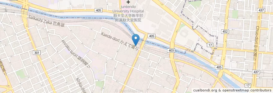 Mapa de ubicacion de ロッテリア en Japonya, 東京都, 千代田区.