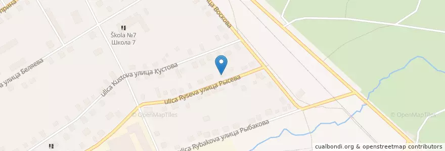 Mapa de ubicacion de Гатчина 188301 en ロシア, 北西連邦管区, レニングラード州, Гатчинский Район, Гатчинское Городское Поселение.
