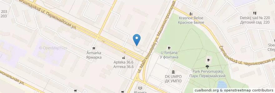 Mapa de ubicacion de Поликлиника №3 ГКБ №13 en Rússia, Приволжский Федеральный Округ, Башкортостан, Городской Округ Уфа.