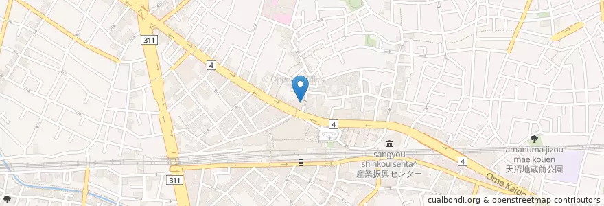 Mapa de ubicacion de Mizuho Bank en Japan, Tokyo, Suginami.