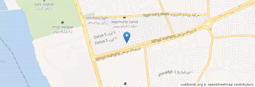 Mapa de ubicacion de دانشگاه جامع علمی کاربردی en İran, Buşehr Eyaleti, شهرستان بوشهر, بخش مرکزی شهرستان بوشهر, دهستان حومه بوشهر, بوشهر.