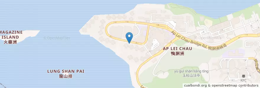 Mapa de ubicacion de 海怡半島第3期停車場 en 中国, 广东省, 香港, 香港島, 新界, 南區.
