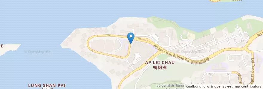 Mapa de ubicacion de 海怡半島第4期停車場 South Horizons Phase 4 Car Park en 中国, 广东省, 香港 Hong Kong, 香港島 Hong Kong Island, 新界 New Territories, 南區 Southern District.