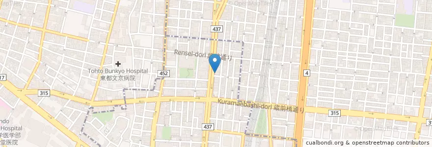 Mapa de ubicacion de マクドナルド en Giappone, Tokyo.