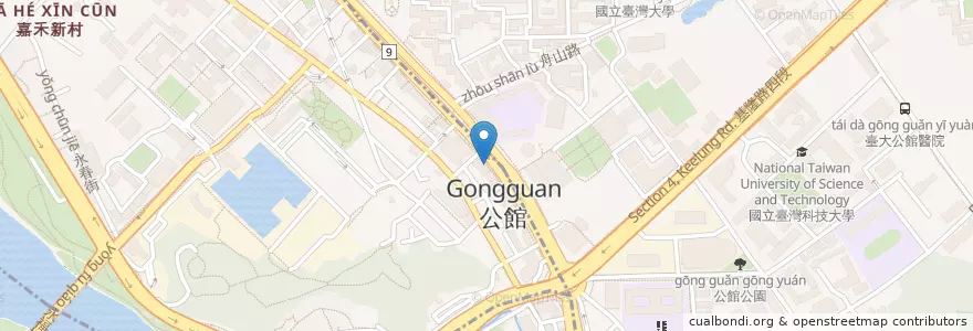Mapa de ubicacion de 麥味登 en Тайвань, Новый Тайбэй, Тайбэй.
