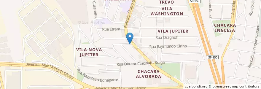 Mapa de ubicacion de Sorvetes Natuice en Brazil, Jihovýchodní Region, São Paulo, Região Geográfica Intermediária De São Paulo, Região Metropolitana De São Paulo, Região Imediata De São Paulo, São Bernardo Do Campo.