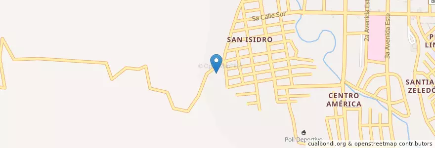 Mapa de ubicacion de Iglesia San Isidro Labrador en نيكاراجوا, Jinotega, Jinotega (Municipio).