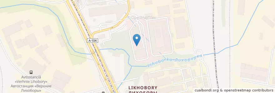 Mapa de ubicacion de Центр МРТ en 러시아, Центральный Федеральный Округ, Москва, Северный Административный Округ, Бескудниковский Район.