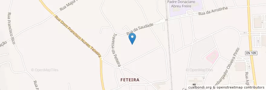 Mapa de ubicacion de Beduído e Veiros en 포르투갈, Aveiro, Centro, Baixo Vouga, Estarreja, Beduído E Veiros.