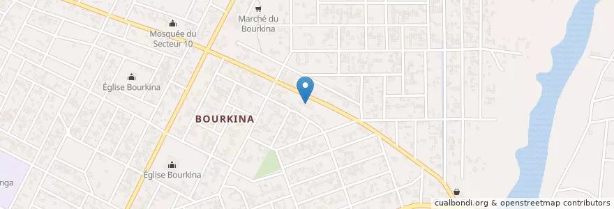 Mapa de ubicacion de LPAC K en Burkina Faso, Centre-Ouest, Boulkiemdé, Koudougou, Koudougou.