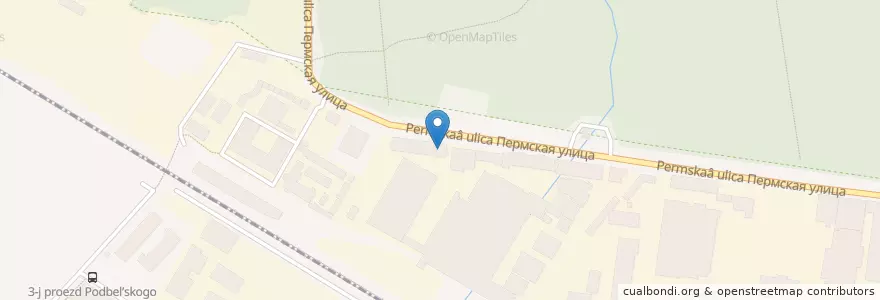 Mapa de ubicacion de Столовая en 러시아, Центральный Федеральный Округ, Москва, Восточный Административный Округ, Район Метрогородок.