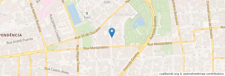 Mapa de ubicacion de Arte Freddo en Brazil, Jižní Region, Rio Grande Do Sul, Região Metropolitana De Porto Alegre, Região Geográfica Intermediária De Porto Alegre, Região Geográfica Imediata De Porto Alegre, Porto Alegre.