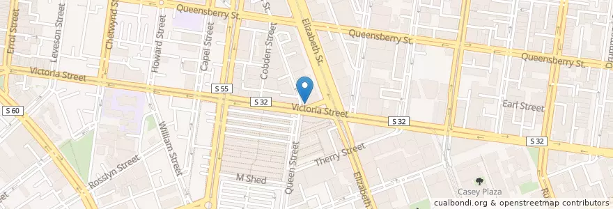Mapa de ubicacion de Public Bar en Australien, Victoria, City Of Melbourne.