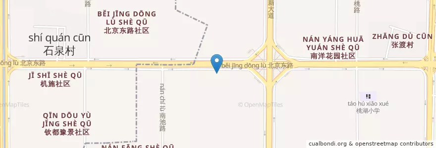 Mapa de ubicacion de 江西银行(京东支行) en China, Jiangxi, Nanchang, 青山湖区, 京东镇.