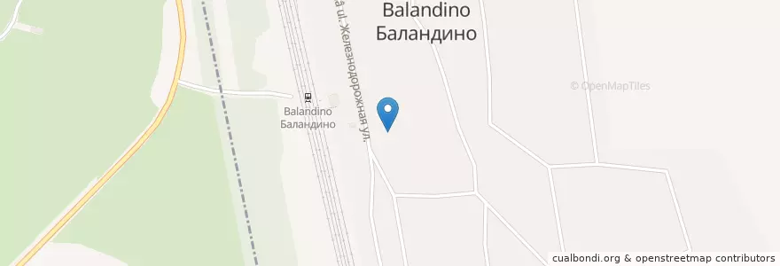 Mapa de ubicacion de ФАП en Russie, District Fédéral De L'Oural, Oblast De Tcheliabinsk, Красноармейский Район, Баландинское Сельское Поселение.