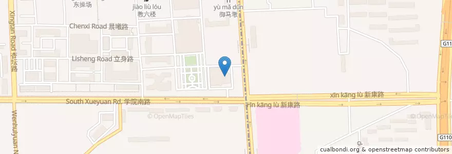 Mapa de ubicacion de 京师大厦自助餐厅 en Chine, Pékin, Hebei, 海淀区.