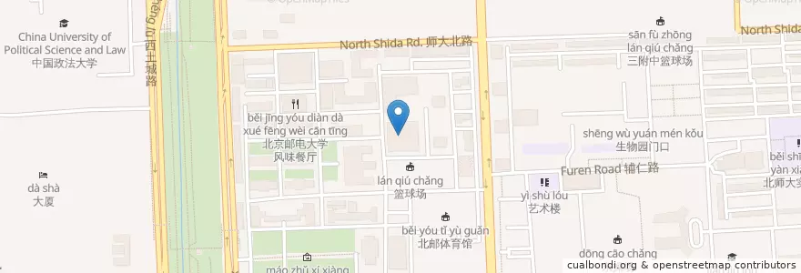 Mapa de ubicacion de 楼上楼茶餐厅 en China, Beijing, Hebei, 海淀区.