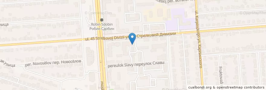 Mapa de ubicacion de W. E. Love Groove en Russie, District Fédéral Central, Oblast De Voronej, Городской Округ Воронеж.