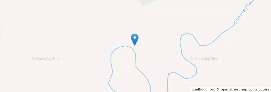 Mapa de ubicacion de Большевистское сельское поселение en Russia, Volga Federal District, Kirov Oblast, Sunsky District, Большевистское Сельское Поселение.