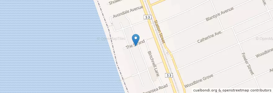 Mapa de ubicacion de Chelsea Dental Group en Australië, Victoria, City Of Kingston.