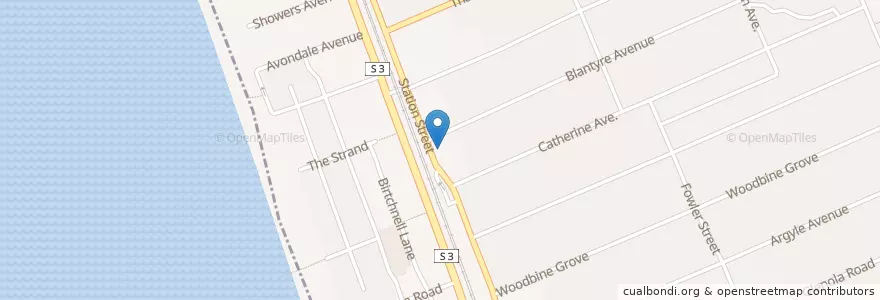 Mapa de ubicacion de Gabby’s en Australie, Victoria, City Of Kingston.