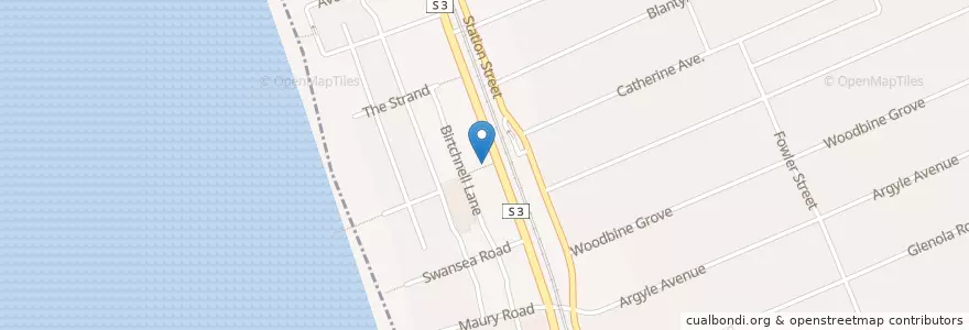 Mapa de ubicacion de Sushi Takeaway en 오스트레일리아, Victoria, City Of Kingston.